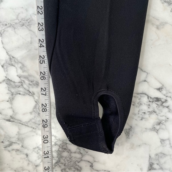 Vintage Obermeyer Sport Women’s Black Wool Blend Stirrup Snow Ski Pants 10 Long - Picture 8 of 12